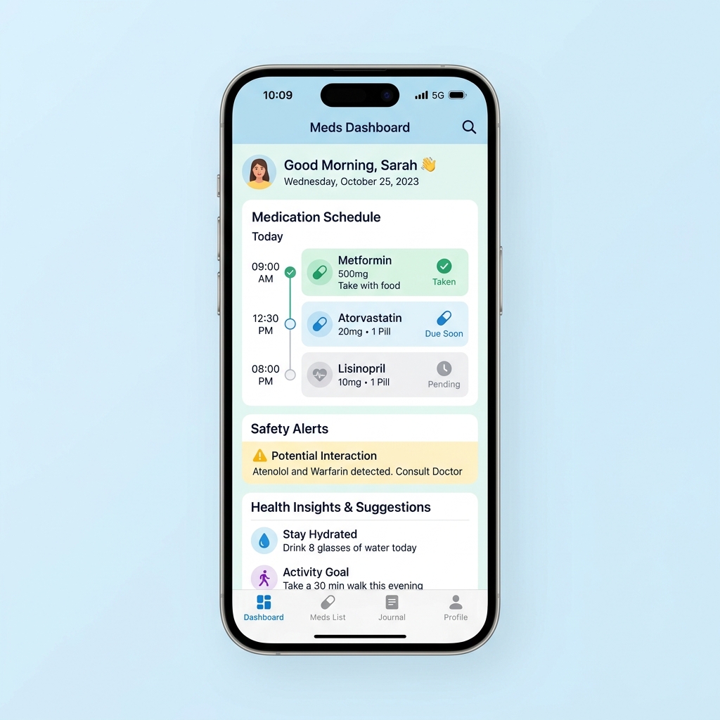 MediGuide Premium UI